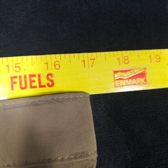 Surf Style Hybrid Shorts Mens 34 Chino Style Stretch Golf Surf Swim Tan - Picture 5 of 5